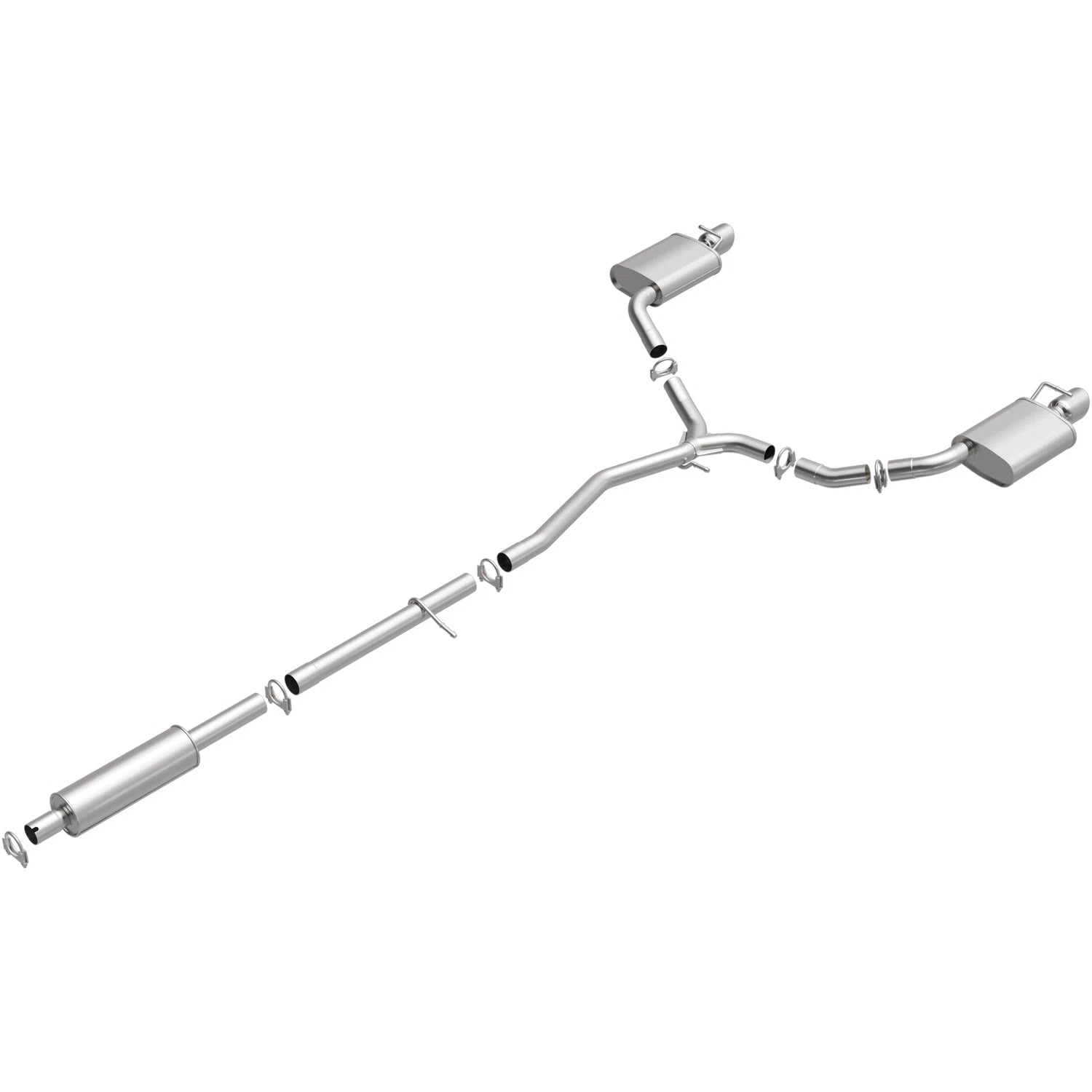 2011-2015 Ford Explorer Direct-Fit Replacement Exhaust System 106-0459
